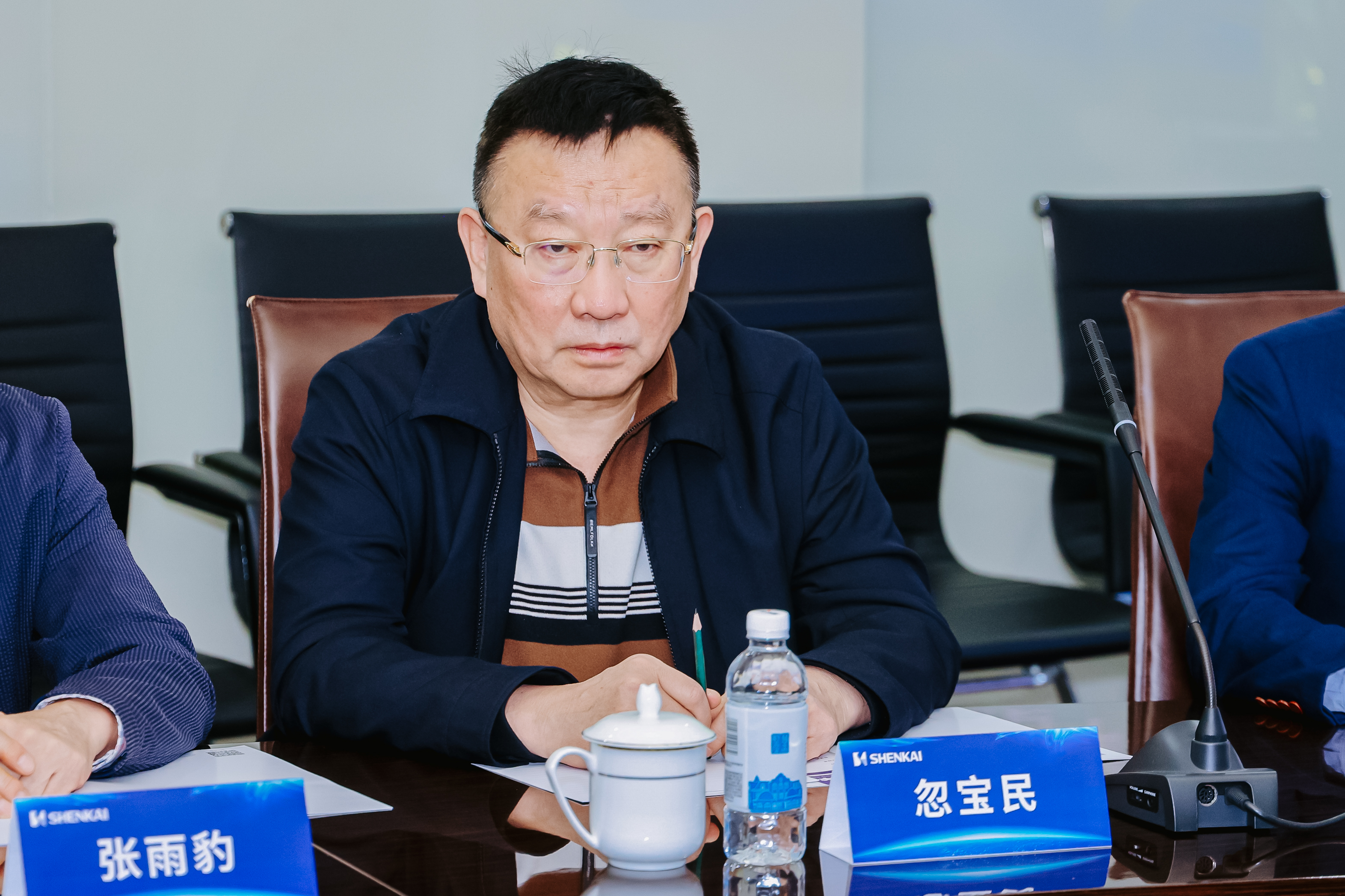 中石协刘宏斌会长一行光临CQ9参观调查(图7)